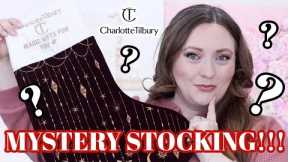 *UNBOXING* CHARLOTTE'S MYSTERY MAKEUP STOCKING (Charlotte Tilbury Mystery Box Unboxing 2023)