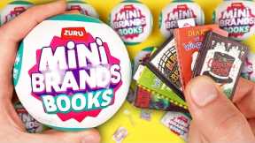 Opening And Reviewing The Mini Brands Books