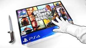 PS4 GRAND THEFT AUTO V UNBOXING! Sony PlayStation 4 GTA 5 Console