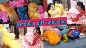 Birthday Gifts Unboxing 🎁🎁 #takshvi #birthdaygift #unboxing #gift
