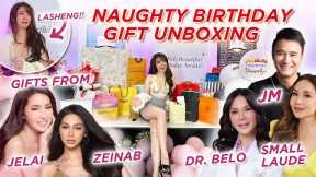 LASHENG  BIRTHDAY GIFT UNBOXING WAHAHA!! SORRY NA AGAD