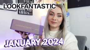 LOOKFANTASTIC BEAUTY BOX JANUARY 2024 UNBOXING - The first beauty box of 2024!✨ | MISS BOUX