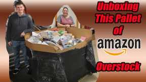 Unboxing this pallet of Amazon overstock. Bluetooth Headphones, Toys, Home Decor & More!
