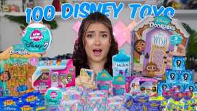 UNBOXING 100 *DISNEY MYSTERY* TOYS!!😱 *RARE FINDS*