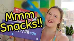 Yum! Unboxing 3 Snack Subscription Boxes