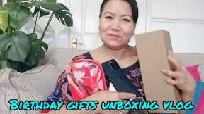 My birthday gifts unboxing vlog.I phone pro max 15 and Apple watch , Diamond from my family#gift