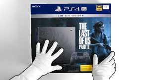 PS4 Pro The Last of Us Part II Console Unboxing [Limited Edition]