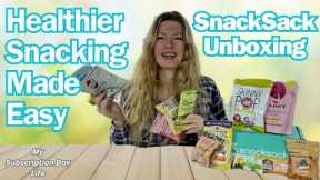 SnackSack Unboxing: Discover the Ultimate Snack Subscription Box for Smart Snacking!
