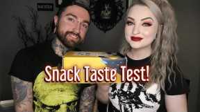 Monthly Snack Subscription Box Unboxing & Taste Test With My Boyfriend!