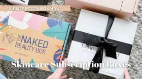 Subscription Box Haul: Skincare Subscription Boxes We Love