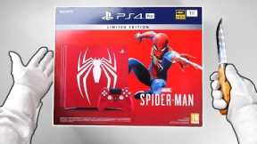 PS4 Pro SPIDER-MAN Limited Edition Console! Unboxing Marvel's Spider-Man Amazing Red Playstation 4