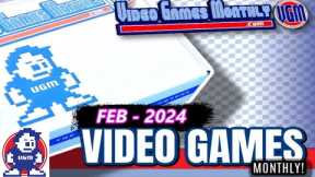 VIDEO GAMES MONTHLY UNBOXING  (FEB 2024)