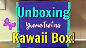 Unboxing YUMETWINS KAWAII Subscription Box!  2020 #LeighsHome