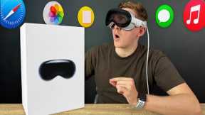 Apple Vision Pro Unboxing and First Impressions!