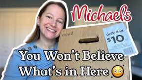 Michaels $10 Mystery Box Unboxing HUGE VALUE!
