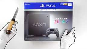 PS4 DAYS OF PLAY Console Unboxing (2019) Playstation 4 Limited Edition Steel Black