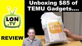 Unboxing $85 worth of cheap Temu gadgets .. Temu Haul 3