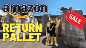 We Bought An Amazon Returns Pallet For CHEAP - Unboxing $2000 In MYSTERY Items