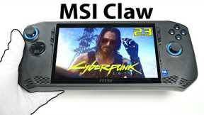 $799 MSI Claw PC Handheld - I expected better... (17 Games Tested)