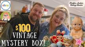 Was It Worth It? $100 Vintage Mystery Box Unboxing| What's Inside?