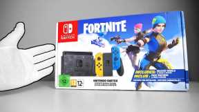 Nintendo Switch Fortnite Console 2 Unboxing [Special Edition] Wildcat Bundle