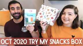 October 2020 Try My Snacks Box Unboxing and Taste Test | Ireland