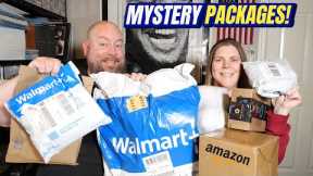 I Bought a HUGE Mystery Box of Amazon & Walmart BLIND Packages
