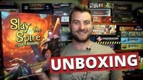 Slay The Spire The Board Game Collector's Edition Unboxing