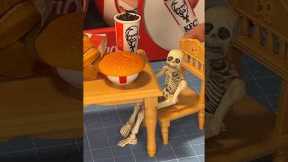 Here’s part two of Mr.Bones opening Mini Brands KFC! #unboxing #minis #mrbones #minibrands