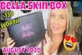 August 2020 Bella Skin Box Unboxing | 
