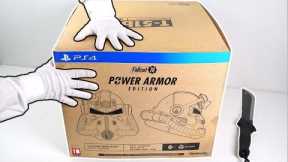 Fallout 76 Power Armor Edition Unboxing (PS4 Collector's Edition)