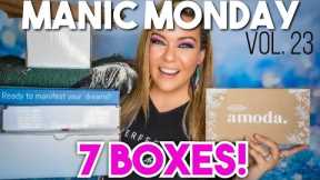 Manic Monday Vol.23 | 7 Subscription Boxes 2024 + Coupon Codes | SO MANY BOXES!!
