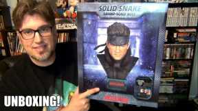 Metal Gear Solid - Solid Snake First4Figures Grand Scale Exclusive Edition Bust UNBOXING!