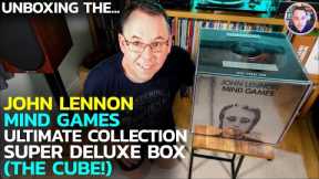 John Lennon MIND GAMES Super Deluxe Unboxing (The Cube!)