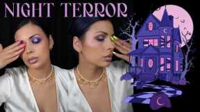 Night Terror Mini Mystery Box Reveal swatches and 2 looks