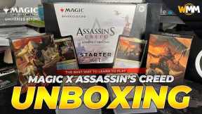 Assassin's Creed Fan Unboxes Magic: The Gathering Starter Kit