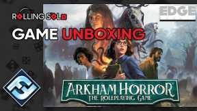 Arkham Horror: The Roleplaying Game | Game Unboxing