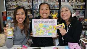 Hello Sanrio Mystery Snack Box Unboxing - with Kris and Dana!