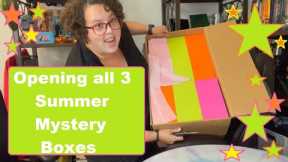 Opening All 3 Jeffree Star - Summer Mystery Bag Unboxing - SUMMER 2024