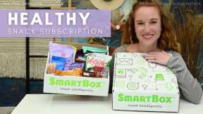 Snack Subscription Box - SmartBox Snacks Unboxing + Coupon Code