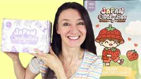 JAPAN CANDY BOX Japanese Candy Taste Test Subscription Box Unboxing