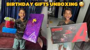 Zeeshan Unboxing His Birthday Gifts 🎁 itna Bada Surprise Mila 😳