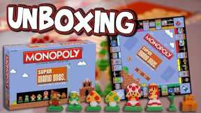 {Unboxing} Super Mario Bros. Monopoly Collector's Edition {Review}