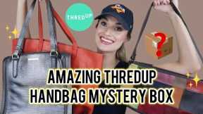 AMAZING ThredUp 15 Item Handbag Mystery Box Unboxing!!