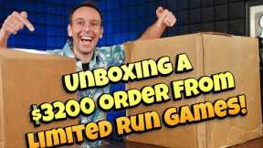 Huge Limited Run Games Unboxing! Nintendo Switch Castlevania, Double Dragon, Blaster Master!