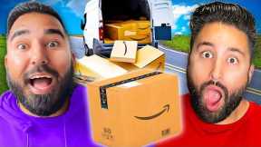 Unboxing a $50 AMAZON MYSTERY BOX & Getting WAY MORE Than We Paid!