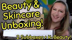 Beauty & Skincare Subscription Boxes + K Beauty Unboxing!