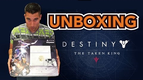 PlayStation 4 Console Destiny: The Taken King Limited Edition Bundle Unboxing