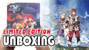 Ys X Nordics Limited Edition (Nintendo Switch) Unboxing