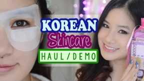 KOREAN SKINCARE Haul / Demo | Monthly Beauty Subscriptions